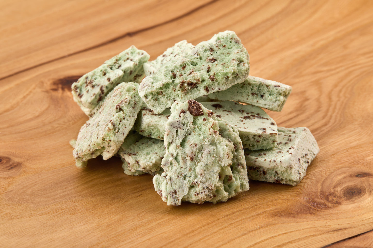 Mint Chocolate Chip Ice Cream Bites